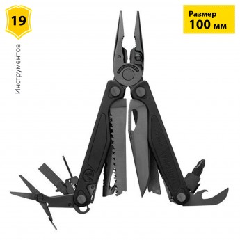 Мультитул LEATHERMAN CHARGE PLUS 832601 с нейлоновым чехлом и набором бит