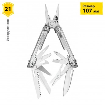 Мультитул LEATHERMAN FREE P4 832642 с нейлоновым чехлом