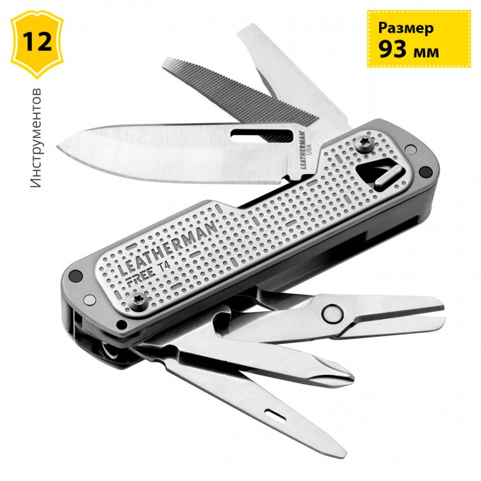 Мультитул LEATHERMAN FREE T4 832686