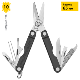 Мультитул LEATHERMAN MICRA SLATE 833048 Мультитул LEATHERMAN MICRA SLATE 833048