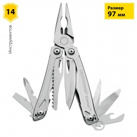 Мультитул LEATHERMAN SIDEKICK 831439 с нейлоновым чехлом CARABINER