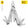 Мультитул LEATHERMAN SIDEKICK с нейлоновым чехлом CARABINER 831439