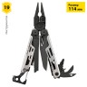 Мультитул LEATHERMAN SIGNAL BLACK & SILVER 832625 с нейлоновым чехлом