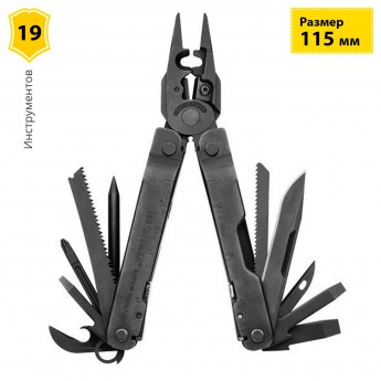 Мультитул LEATHERMAN SUPER TOOL 300 EOD BLACK 831369 с нейлоновым чехлом