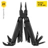 Мультитул LEATHERMAN SURGE BLACK MOLLE SHEATH с нейлоновым чехлом 831333