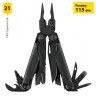 Мультитул LEATHERMAN SURGE BLACK с нейлоновым чехлом 831334