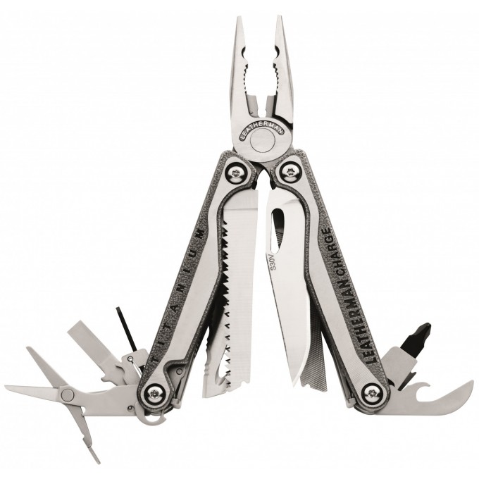 Мультитул LEATHERMAN CHARGE TTI с логотипом Lexus и кожаным чехлом OTT830737L