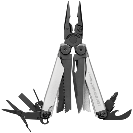 Мультитул LEATHERMAN WAVE PLUS BLACK & SILVER 832622