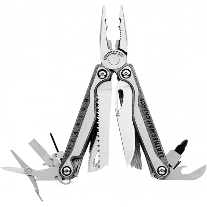 Мультитул LEATHERMAN CHARGE TTI GIFT в подарочной упаковке с кожаным чехлом 830735