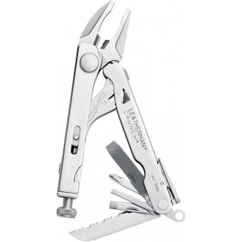 Мультитул LEATHERMAN CRUNCH 68010181N с кожаным чехлом