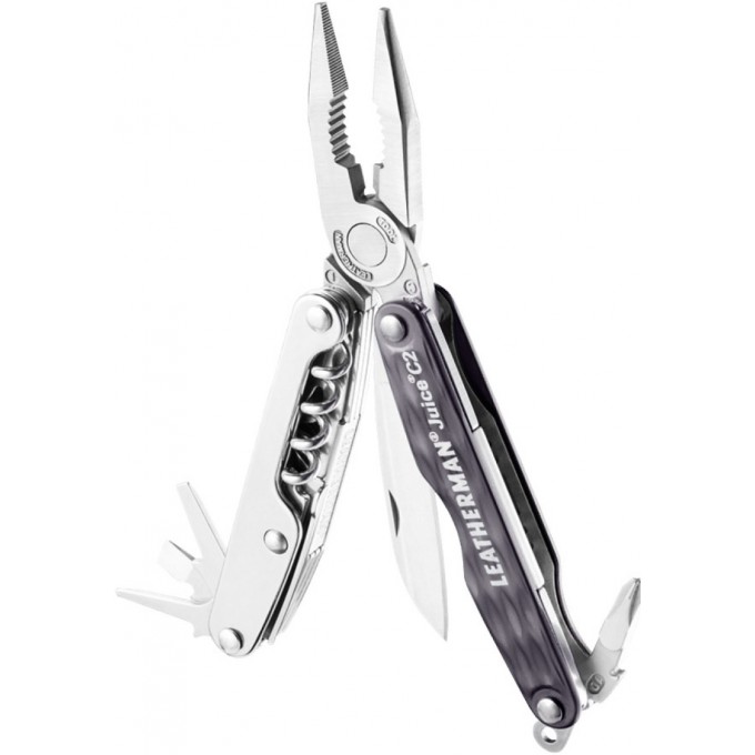 Мультитул LEATHERMAN JUICE C2 GRANITE GRAY в подарочной упаковке 831980