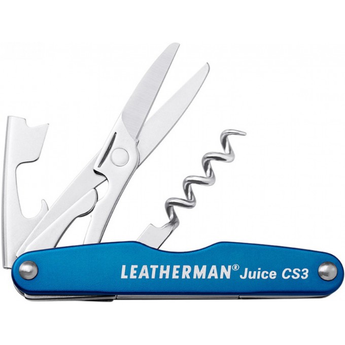 Мультитул LEATHERMAN JUICE CS3 COLUMBIA BLUE 832370