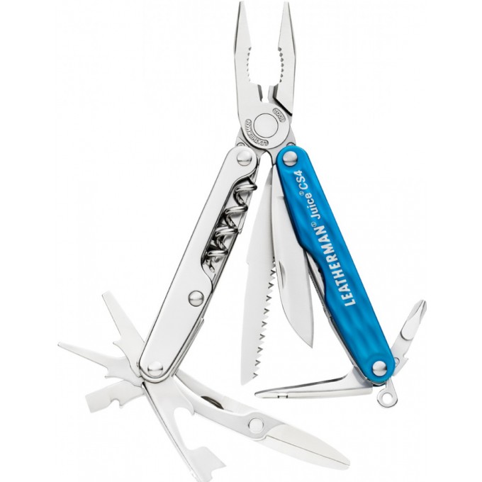 Мультитул LEATHERMAN JUICE CS4 COLUMBIA BLUE 831937