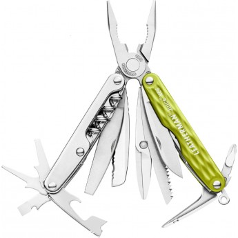 Мультитул LEATHERMAN JUICE XE6 MOSS GREEN 831960 в подарочной упаковке