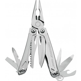 Мультитул LEATHERMAN SIDEKICK GIFT 831440 с нейлоновым чехлом в подарочной упаковке + карабин CARABINER