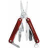 Мультитул LEATHERMAN SQUIRT ES4 RED в подарочной упаковке 831237