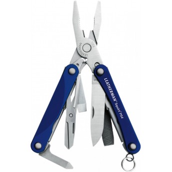 Мультитул LEATHERMAN SQUIRT PS4 BLUE 831231 в подарочной упаковке