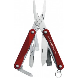 Мультитул LEATHERMAN SQUIRT PS4 RED 831228 в подарочной упаковке