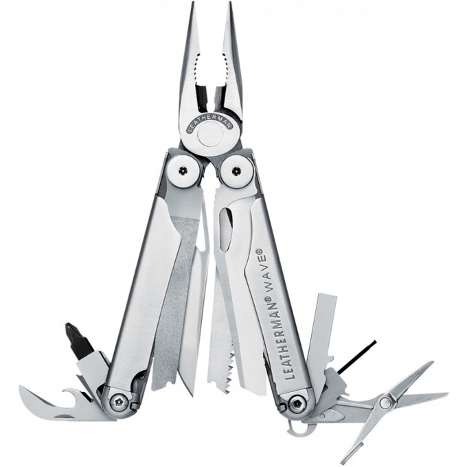 Мультитул LEATHERMAN WAVE с кожаным чехлом 830078