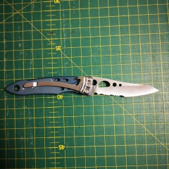 Нож LEATHERMAN SKELETOOL KBX DENIM 832383