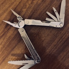 Мультитул LEATHERMAN REBAR 831560 с кожаным чехлом