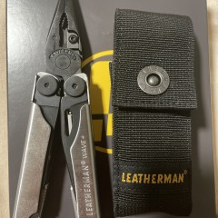 Мультитул LEATHERMAN WAVE PLUS BLACK & SILVER 832622 с нейлоновым чехлом