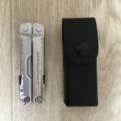 Мультитул LEATHERMAN REBAR 831560 с кожаным чехлом